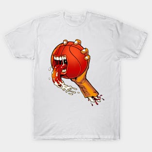 basketball angry hand T-Shirt